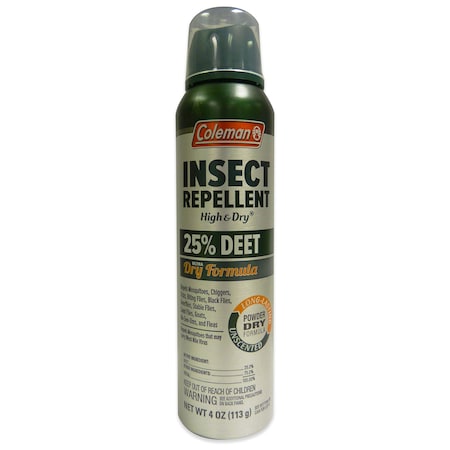 Coleman Coleman High & Dry Insect Repellent Liquid For Mosquitoes/Ticks 4 oz 7514